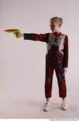 DENISA PILOT STANDING POSE WITH GUN 2